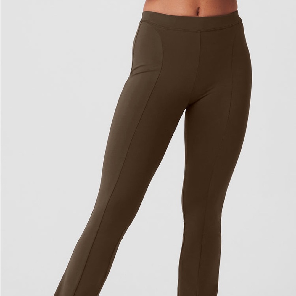 Alo yoga High-Waist 7/8 Zip It Flare Legging